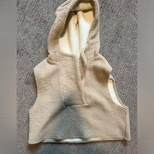 anthropologie sherpa vest